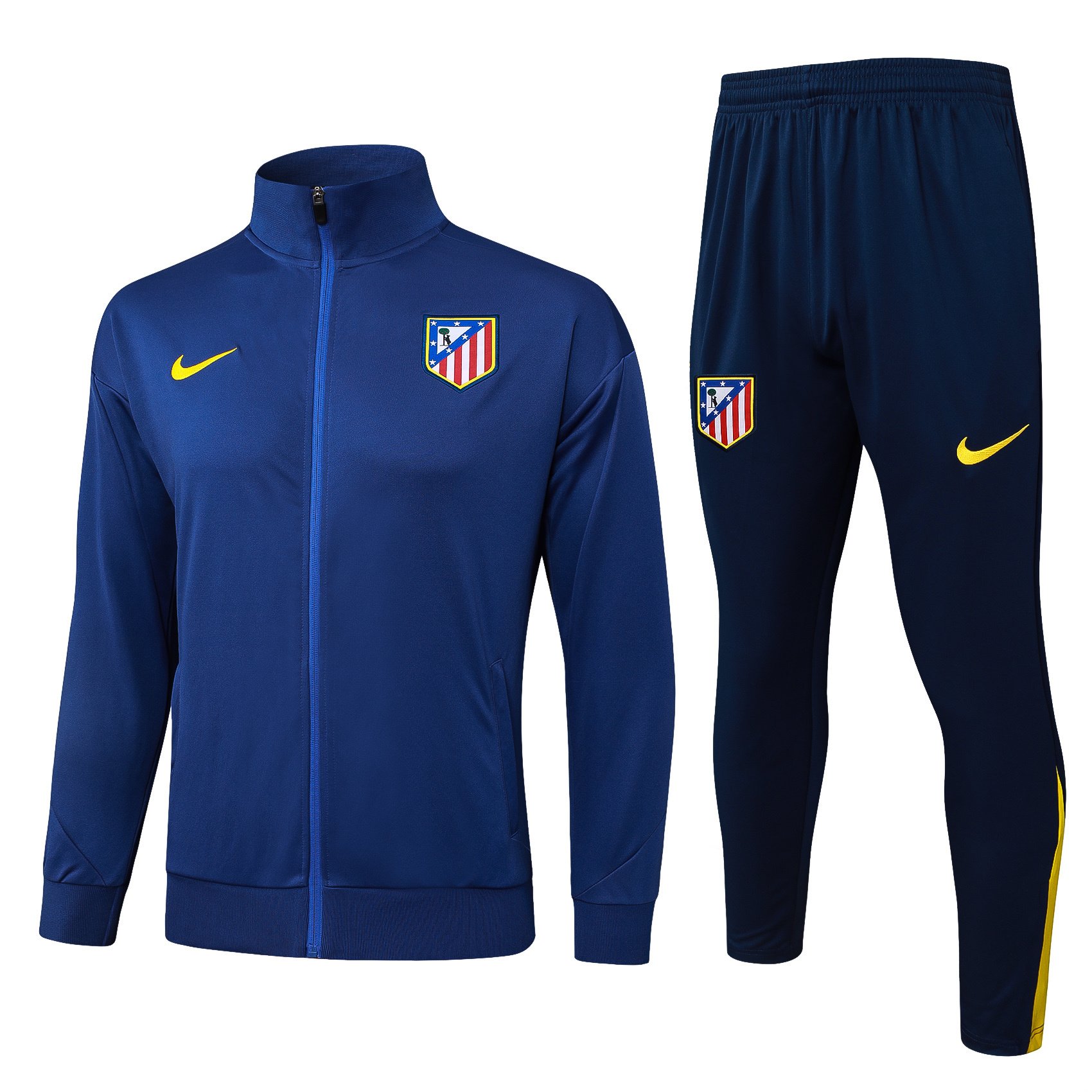 Atletico Madrid 2526 Full-Zip Tracksuit (Royal BlueNavy)