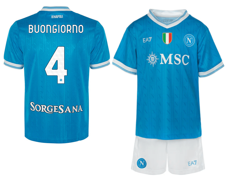 Buongiorno SSC Napoli 2526 Home Kids Kit