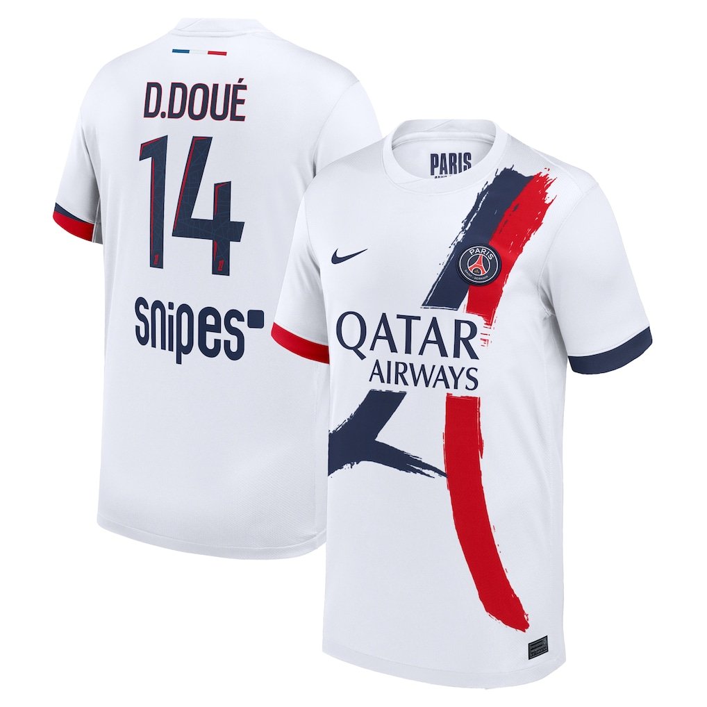 D. Doué PSG 2526 Away Jersey