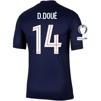 D. Doué PSG 25/26 UCL Home Jersey
