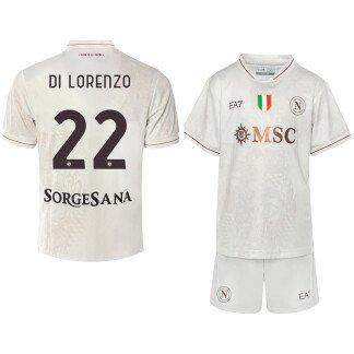 Di Lorenzo SSC Napoli 25/26 Away Kids Kit