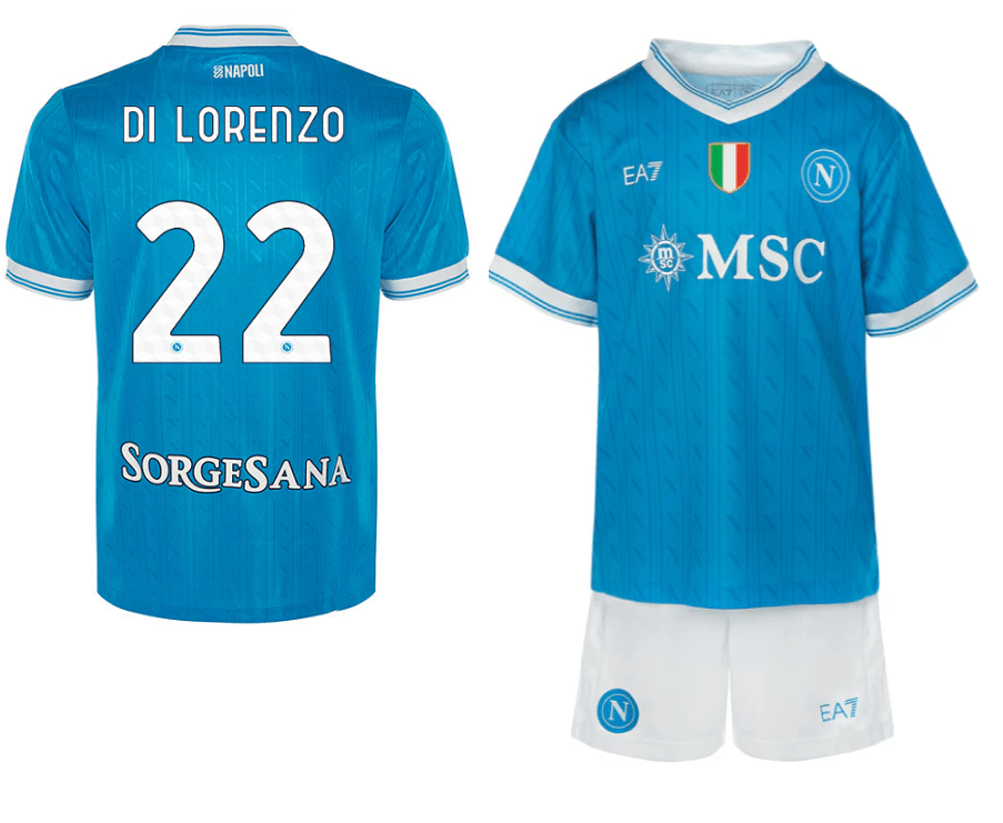 Di Lorenzo SSC Napoli26 Home Kids Kit
