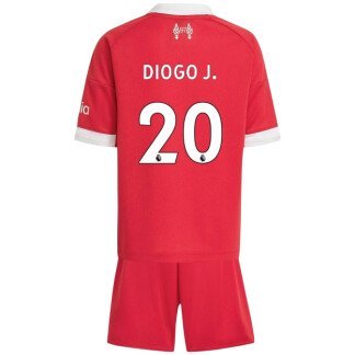 Diogo J. Liverpool 25/26 Home Kids Kit