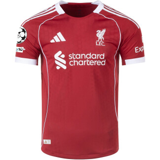 Liverpool 25/26 UCL Authentic Home Jersey