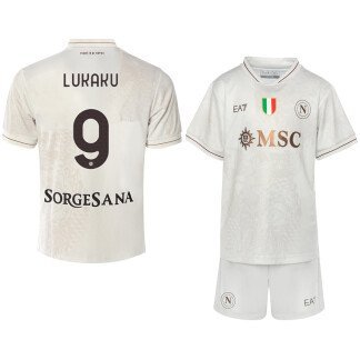 De Bruyne SSC Napoli 25/26 Away Kids Kit - SoccerArmor -