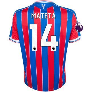 Mateta Crystal Palace FC 25/26 Authentic Home Jersey