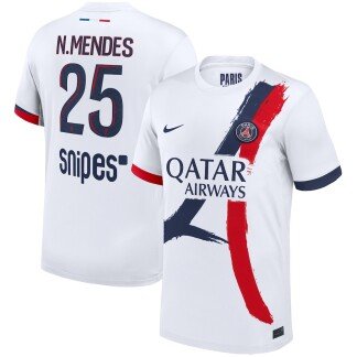 N. Mendes PSG 25/26 Away Jersey