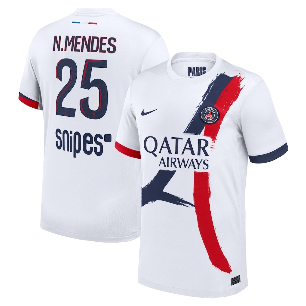 N. Mendes PSG 2526 Away Jersey