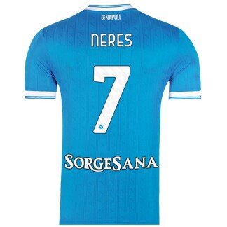 Neres SSC Napoli 25/26 Home Match Jersey