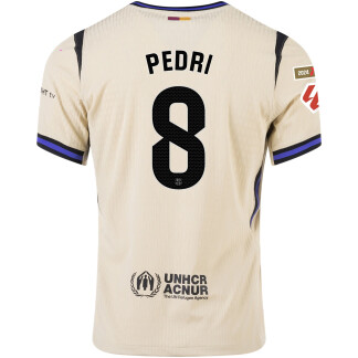 Pedri Barcelona 25/26 Authentic Away Jersey