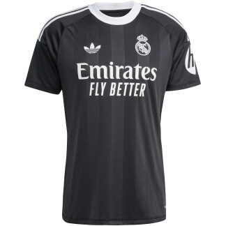 Real Madrid 25/26 Goalkeeper Jersey (Black)