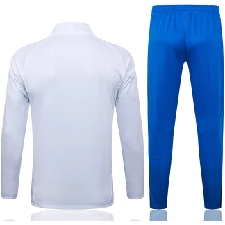 Real Madrid 25/26 Tracksuit (White/Royal Blue)