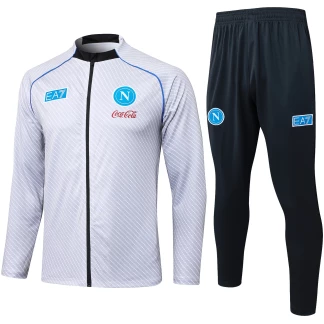 SSC Napoli 25/26 Tracksuit (Light Grey/Black)