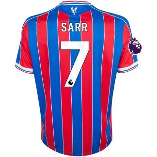 Sarr Crystal Palace FC 25/26 Authentic Home Jersey
