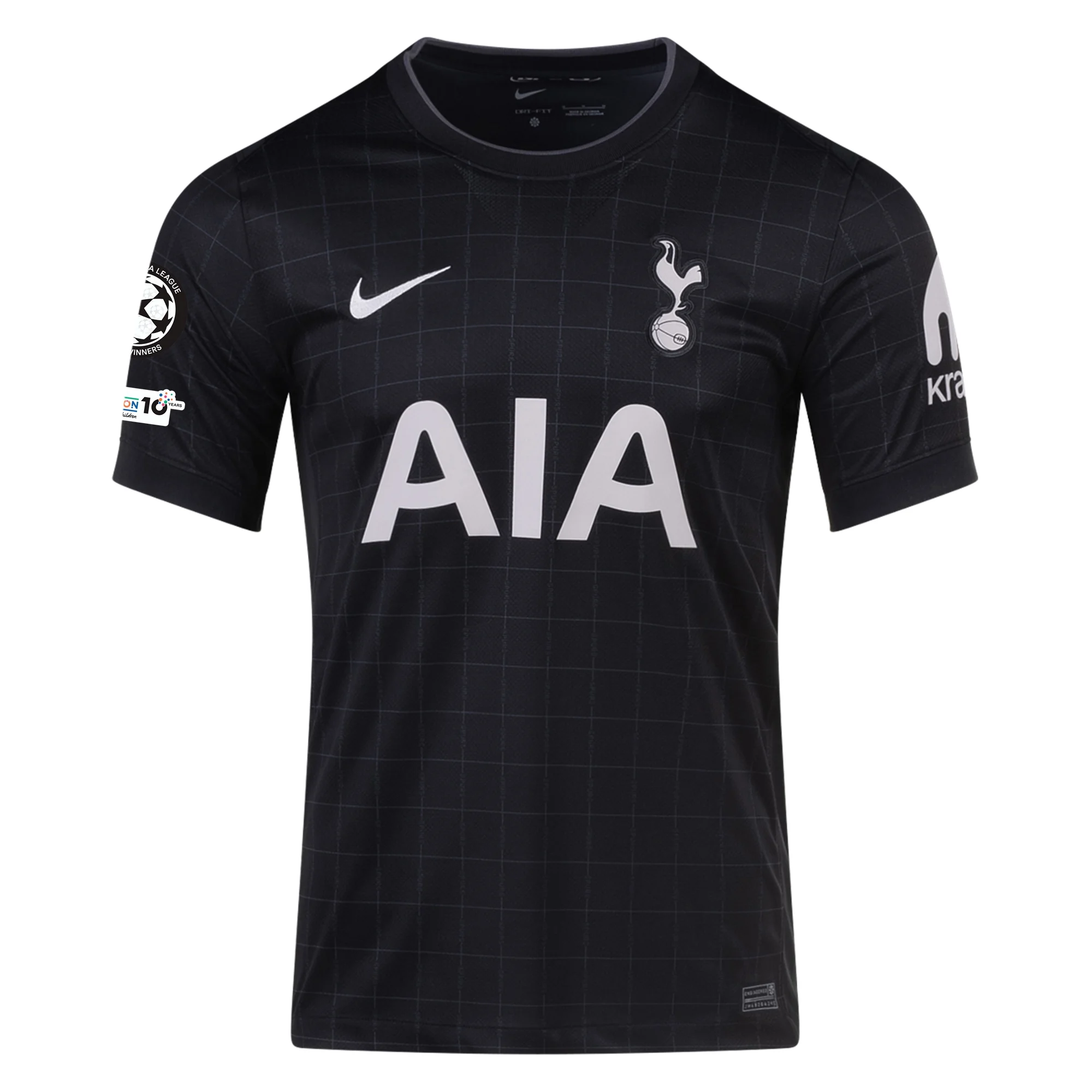 Tottenham 2526 UCL Away Jersey