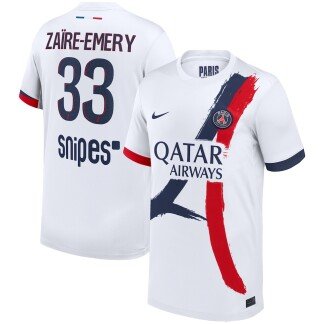 Zaïre-Emery PSG 25/26 Away Jersey