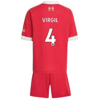 Virgil Liverpool 25/26 Home Kids Kit