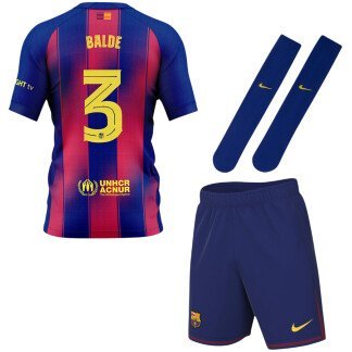 Balde Barcelona 25/26 Home Kids Kit