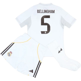 Bellingham Real Madrid 25/26 Home Kids Kit