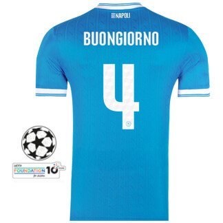 Buongiorno SSC Napoli 25/26 Home Match UCL Jersey
