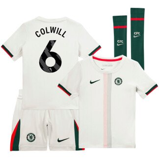 Colwill Chelsea 25/26 Away Kids Kit