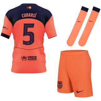 Cubarsí Barcelona 25/26 Third Kids Kit