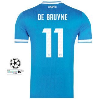 De Bruyne SSC Napoli 25/26 Home Match UCL Jersey