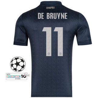 De Bruyne SSC Napoli 25/26 Third Match UCL Jersey