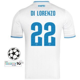 Di Lorenzo SSC Napoli 25/26 Away Match UCL Jersey