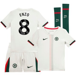 Enzo Chelsea 25/26 Away Kids Kit