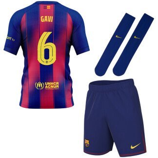 Gavi Barcelona 25/26 Home Kids Kit