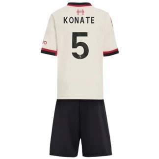 Konate Liverpool 25/26 Away Kids Kit