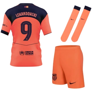 Lewandowski Barcelona 25/26 Third Kids Kit