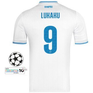 Lukaku SSC Napoli 25/26 Away Match UCL Jersey