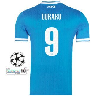 Lukaku SSC Napoli 25/26 Home Match UCL Jersey