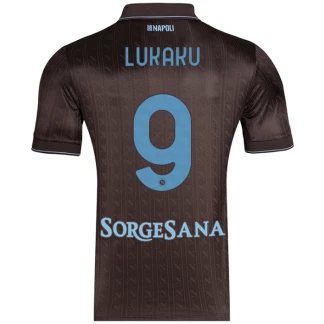 Lukaku SSC Napoli 25/26 Away Kids Kit - SoccerArmor -