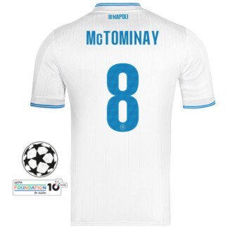 McTominay SSC Napoli 25/26 Away Match UCL Jersey
