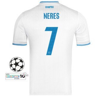 Neres SSC Napoli 25/26 Away Match UCL Jersey