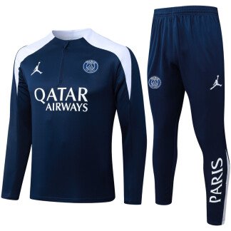 PSG 25/26 Half-Zip Navy Training Tracksuit