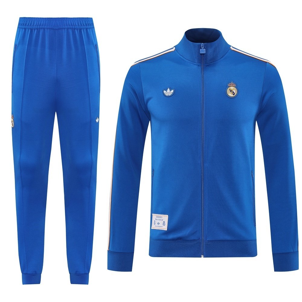 Real Madrid 2526 Blue Icon Tracksuit2