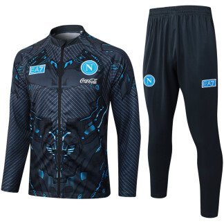 SSC Napoli 25/26 Full-Zip Tracksuit (Kids Sizing)