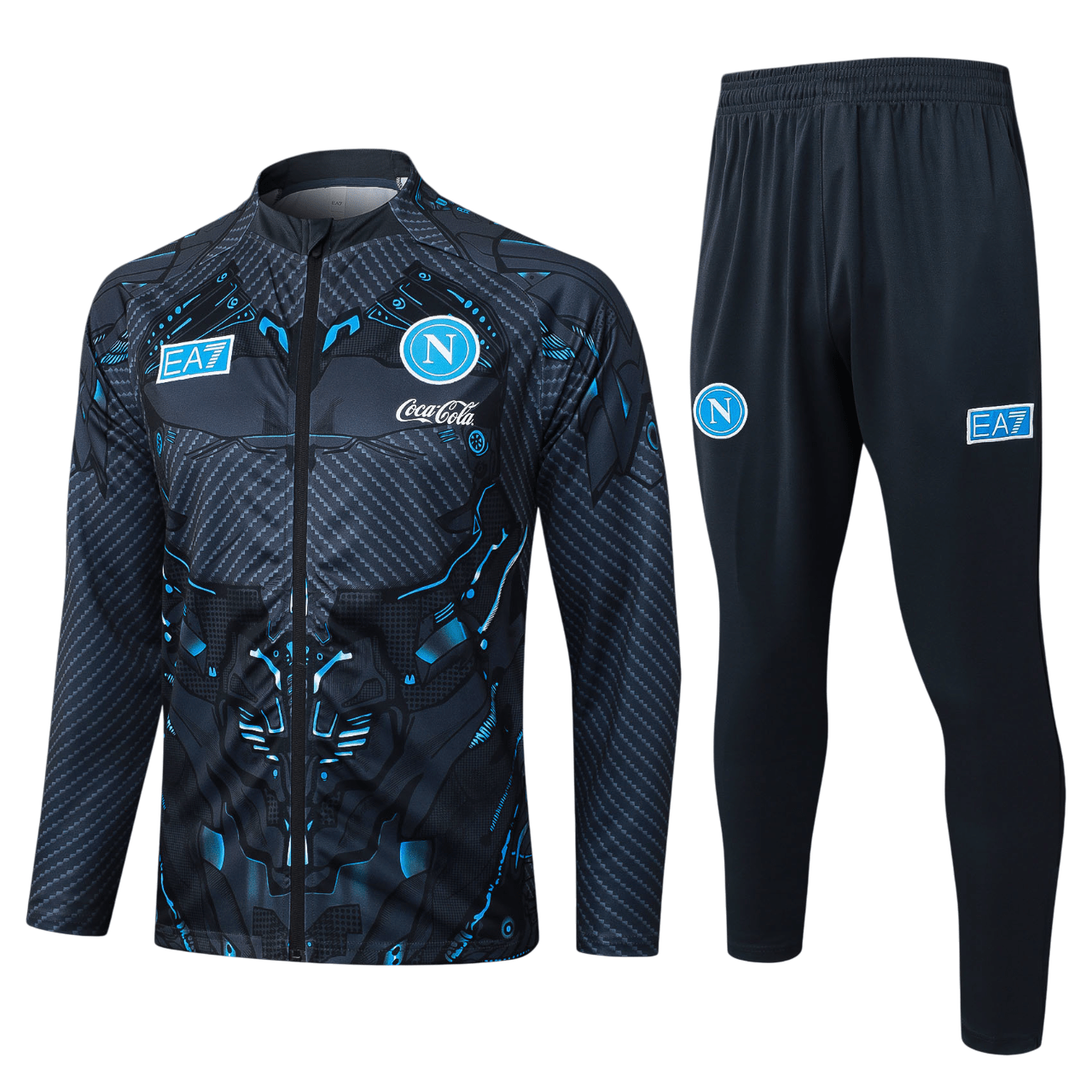 SSC Napoli 2425 Full-Zip Tracksuit (Kids Sizing)-