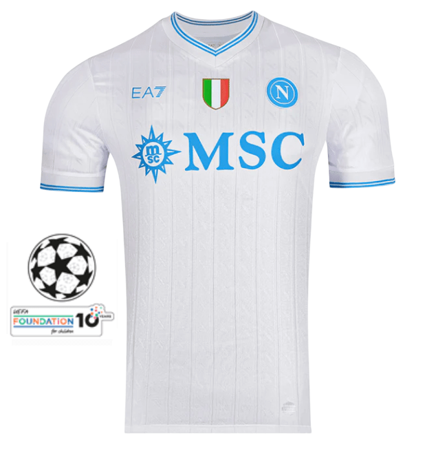 SSC Napoli 2526 Away Match UCL Jersey-