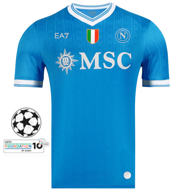 SSC Napoli 2526 Home Match UCL Jersey-