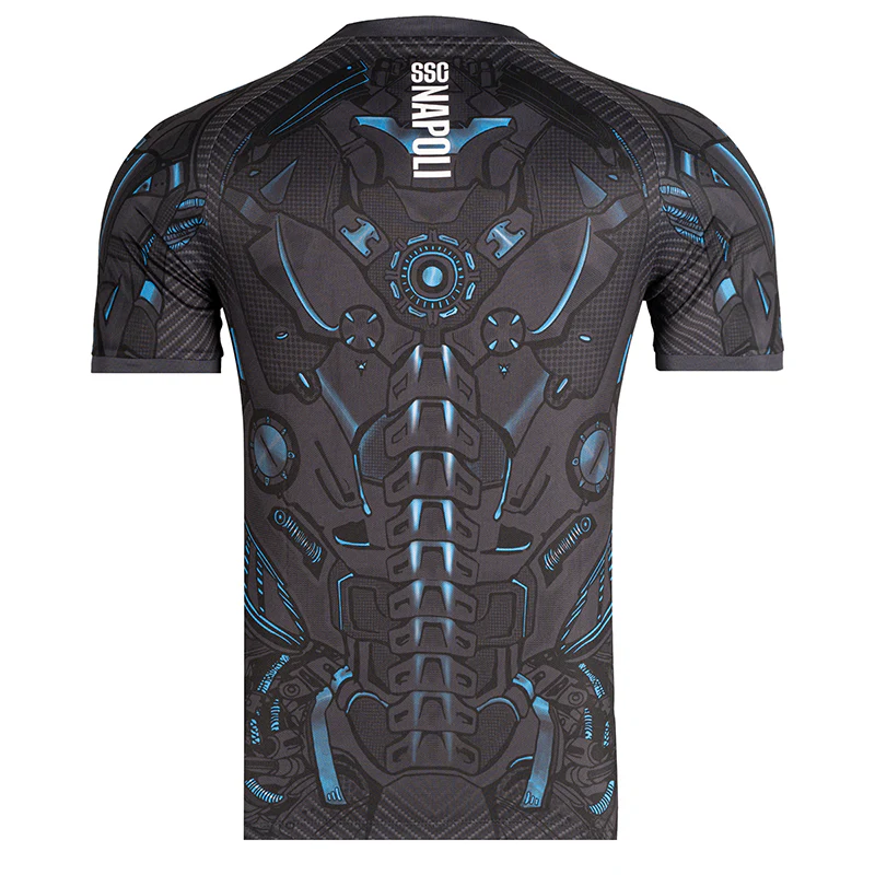SSC Napoli 26 Ebony Training Jersey4