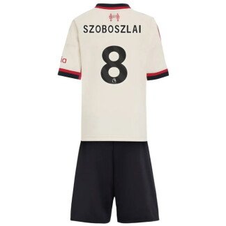 Szoboszlai Liverpool 25/26 Away Kids Kit