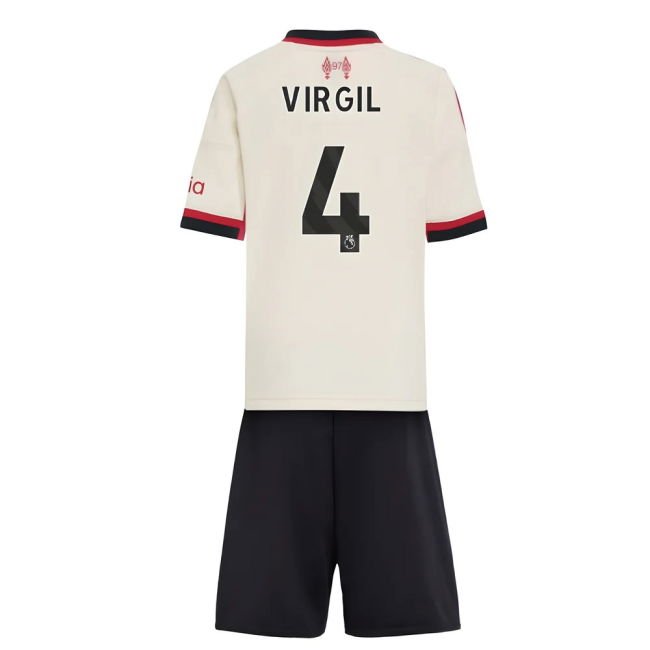 Virgil Liverpool 2526 Away Kids Kit