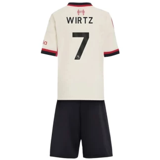 Wirtz Liverpool 25/26 Away Kids Kit