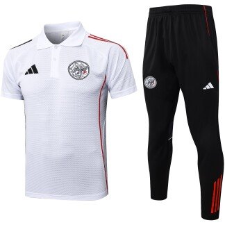 Ajax 25/26 White Polo Training Set