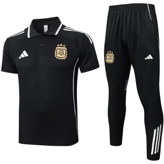 Argentina 25/26 Black Training Polo Set